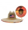 Summer Natural Mat Grass Lifeguard Straw Australia Hats Wide Brim Straw Hats Women