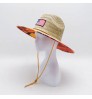 Summer Natural Mat Grass Lifeguard Straw Australia Hats Wide Brim Straw Hats Women