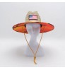 Summer Natural Mat Grass Lifeguard Straw Australia Hats Wide Brim Straw Hats Women