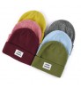 new women's beanie winter hat cold protection ladies knitted beanie hat