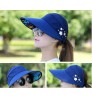 Women Ladies Summer Outdoor Anti-UV Beach Sun Hat / Summer Lady Hat / foldable sun hats