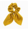 New Arrived Ins Fashion Women Hair Accessories Elastic Hair Band Summer Solid Color Tie Dye Bow Scarf Scrunchies