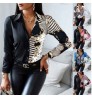 2022 Long Sleeve T Shirt Women's Fashion Customized Sexy Elegant Ladies Blouses Vintage Print Women's Shirts And Blouses