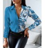 2022 Long Sleeve T Shirt Women's Fashion Customized Sexy Elegant Ladies Blouses Vintage Print Women's Shirts And Blouses