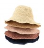 Wholesale Fashion Summer Paper Made Crocheted Ladies Hats Straw Women Hat