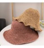 Wholesale Fashion Summer Paper Made Crocheted Ladies Hats Straw Women Hat