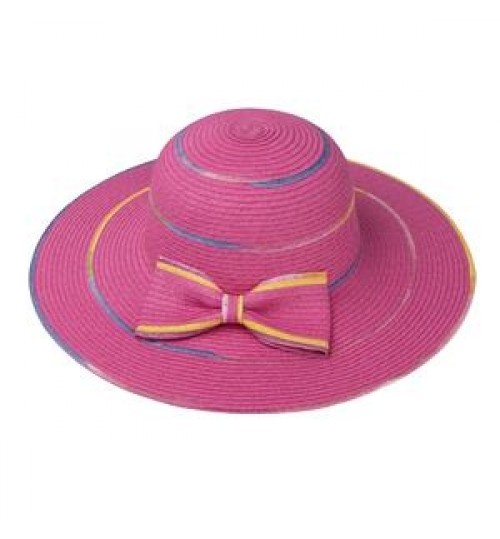 JAKIJAYI Brand paper straw custom women wide brim hat wholesale lady summer floppy paper straw beach hat