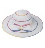 JAKIJAYI Brand paper straw custom women wide brim hat wholesale lady summer floppy paper straw beach hat