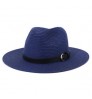 unisex Summer Floppy Straw Hat with black band for men and women ladies Hats Beach Straw Hat for Women straw Fedora