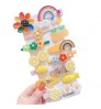 JOJO Fashion 14pcs/set Cute Flower Butterfly Fruit Candy Princess Girl Baby Kid Hair Clips Hairpins Barrettes Hair Accessories