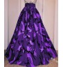 2022 Camouflage Plus Size Floor-Length Skirts Women Printed A Line Skirts Girls High Waist Long Skirts