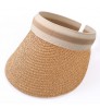 wholesale Fashion lady empty top sun hat Simple summer women beach hats