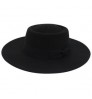 2022 Wholesale High Quality Women Cashmere Felt Cap Wide Brim Top Hat Bowknot Fedora Hat Basiner Melonik For Lady Bowler Hat