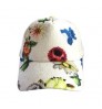 spring summer mesh baseball caps 2022 new design flower print floral cap hat for women lady