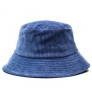 NEW custom logo candy color women soft cotton fashion bucket hat outdoor lady stripe bucket hat