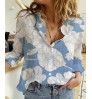 S M L XL 2XL 3XL 4XL 5XL Long Sleeve Casual Women Shirts Linen Blouse