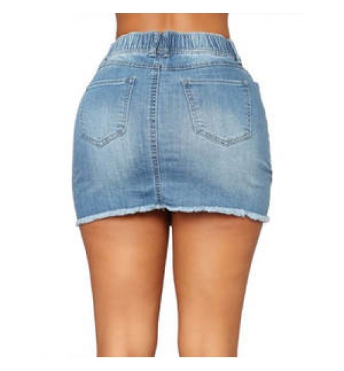 high waist ripped denim jeans skirts summer skirts women mini short skirts for women ladies