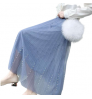 Girl skirt women summer spring autumn mesh tulle skirts elastic high waist A Line long skirts