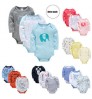 2022 spring new three-piece newborn clothes baby jumpsuit romper cartoon jumpsuit romper