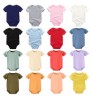 23 colors solid plain baby romper blank baby onesie baby bodysuits clothing clothes jumpsuit