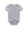 23 colors solid plain baby romper blank baby onesie baby bodysuits clothing clothes jumpsuit