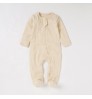 Wholesale Organic Cotton Baby Rompers Long Sleeve Baby Jumpsuit Autumn Pajamas Soft and Eco-friendly Bodysuit