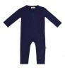 Newborn Baby Clothes Kids Clothing Natural Fabric Plain Solid Long Sleeves 100% Bamboo Ribbed Boys' And Girls' Baby Romper