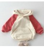 autumn New Customized baby bodysuit baby Cotton hoodies Jumpsuit Terry Newborn Baby Romper kids clothes