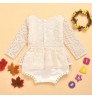 2019 Summer Baby Clothes Infant Lace Long Sleeve Jumpsuit Girls Lace Rompers For Baby Cotton Romper baby suit romper