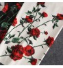 Hot Sale Elegant Casual Split Short Faldas Female Floral Printed Skinny OL Bodycon Womens Mini Pencil Skirts