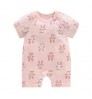 Wholesale Summer Infant Jumpsuit Blank Newborn Baby Girl Boy Clothes 100% cotton Short Sleeve Bodysuit