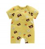 Wholesale Summer Infant Jumpsuit Blank Newborn Baby Girl Boy Clothes 100% cotton Short Sleeve Bodysuit