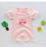 Wholesale Summer Infant Jumpsuit Blank Newborn Baby Girl Boy Clothes 100% cotton Short Sleeve Bodysuit