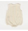 2022 summer new arrivals baby rompers stripe waffle baby jumpsuit sleeveless onesie