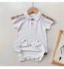 Wholesale newborn Baby jumpsuit cotton short sleeve rompers for babies