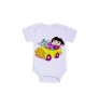 Ready To Ship Bulk White Plain Baby Jumpsuit Girls Boys Heat Printing Baby Crawling Clothes Sublimation Baby Onesie