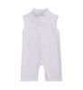 Baby Playsuits Summer Fashion Toddler Baby Girl Clothing Jumpsuit Pants 0-6Y Ribbed Solid Sleeveless Back Zipper Elastic Playsuits Rompers