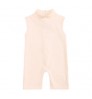 Baby Playsuits Summer Fashion Toddler Baby Girl Clothing Jumpsuit Pants 0-6Y Ribbed Solid Sleeveless Back Zipper Elastic Playsuits Rompers