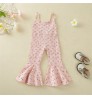 LF-533 Wholesale Baby Clothes 2022 Summer Floral Printed Baby Girls' Rompers Jumpsuits Playsuits Clothes for Kids Girls