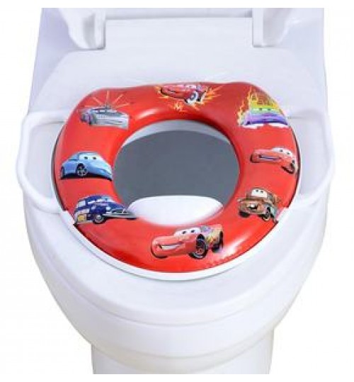 Baby Cartoon Car Baby Toilet Seat Potty Training Seat Cover Trainer Suitable For Children/Kids Trainer