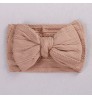 Source factory customized new fashion style children's hair accessories nylon bow Baby Headband