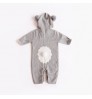 Autumn Winter Lovely Newborn Infant Clothes Cute Bear Ear Romper Jumpsuit Playsuit Baby Rompers Sleepwear