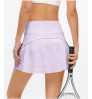 Factory direct nylon spandex outside Europe and the United States quick-drying vent female tennis skirt