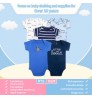 New fashion 5 pack baby bodysuit clothing set wholesale infant baby summer beach jumpsuit newborn baby cotton romper clothes set