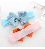 IFOND Baby Headband bow Pink Ribbon Hair Bands for Baby Girls Kids Headbands Nylon elastic Turban Newborn Baby Hair Accessories