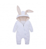 comfortable and breathable 100% cotton rabbit bunny design ear playsuit toddlers baby rompers