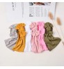 Tailai Hot Sell Baby Hair Accessories Nylon Headbands Hairbands Hair Bow Elastics baby bow headband for Baby