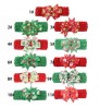 New Arriving Christmas Headband Children Snowman Elastic Headbands Cartoon Baby Accessories Children Festive Gifts