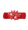 New Arriving Christmas Headband Children Snowman Elastic Headbands Cartoon Baby Accessories Children Festive Gifts