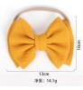 Cute large bubble knot nylon elastic hairbands toddler kids bows hair accessories baby headband and bows baby for newborn babies